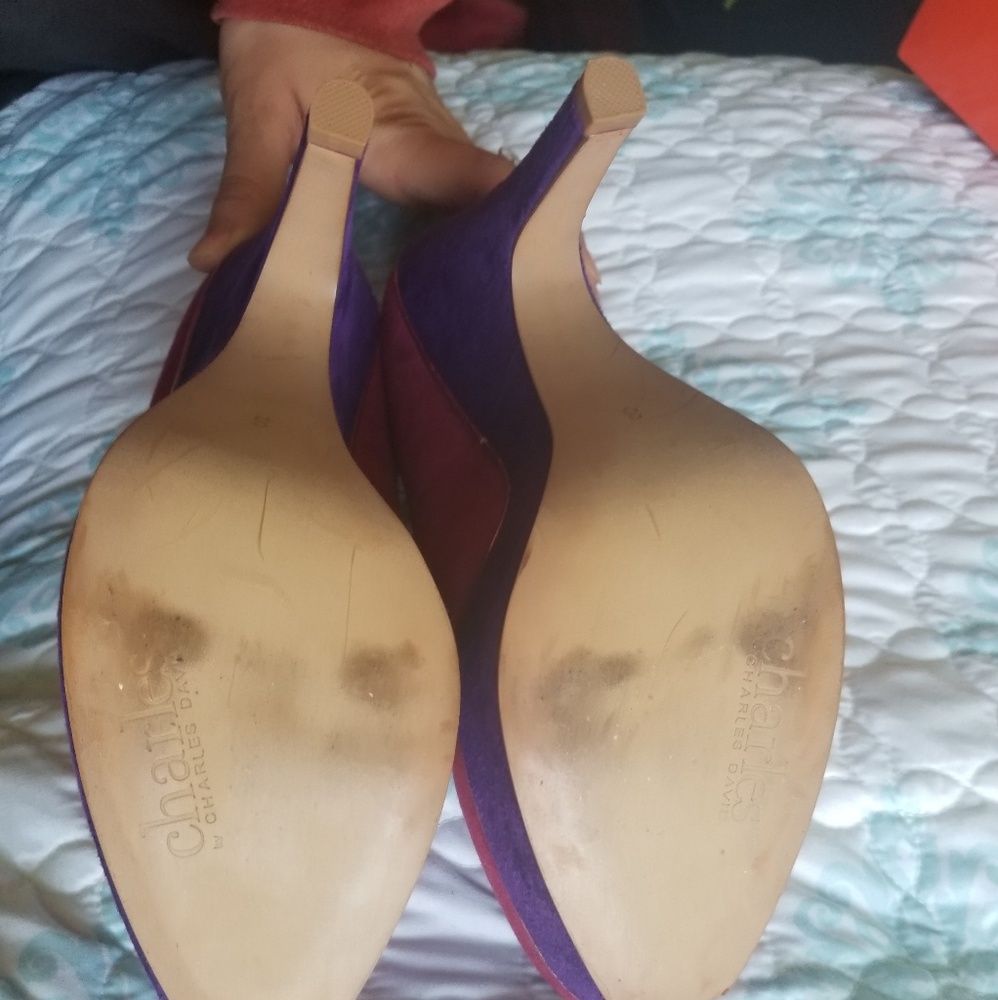 Color Block Heels - Picture 6 of 6